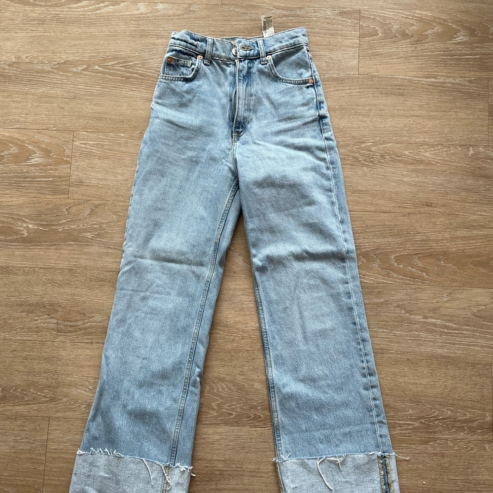 Zara wide leg jeans